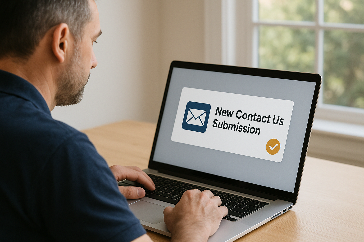 Gutter Clean Brisbane Contact Us Response – customer confirmation and communication illustration