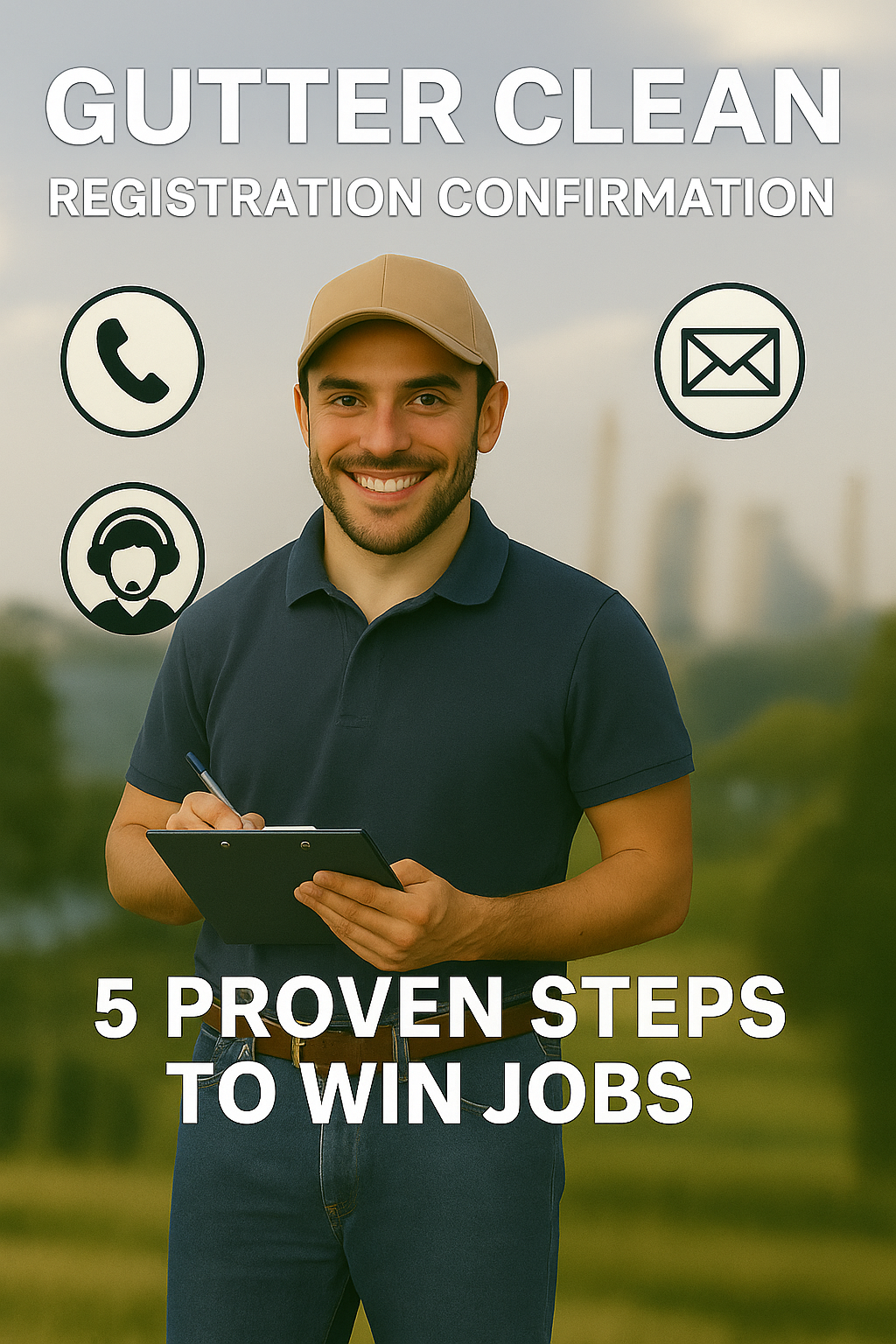 Gutter Clean Brisbane Registration Confirmation – Steps to Win Gutter Cleaning Jobs