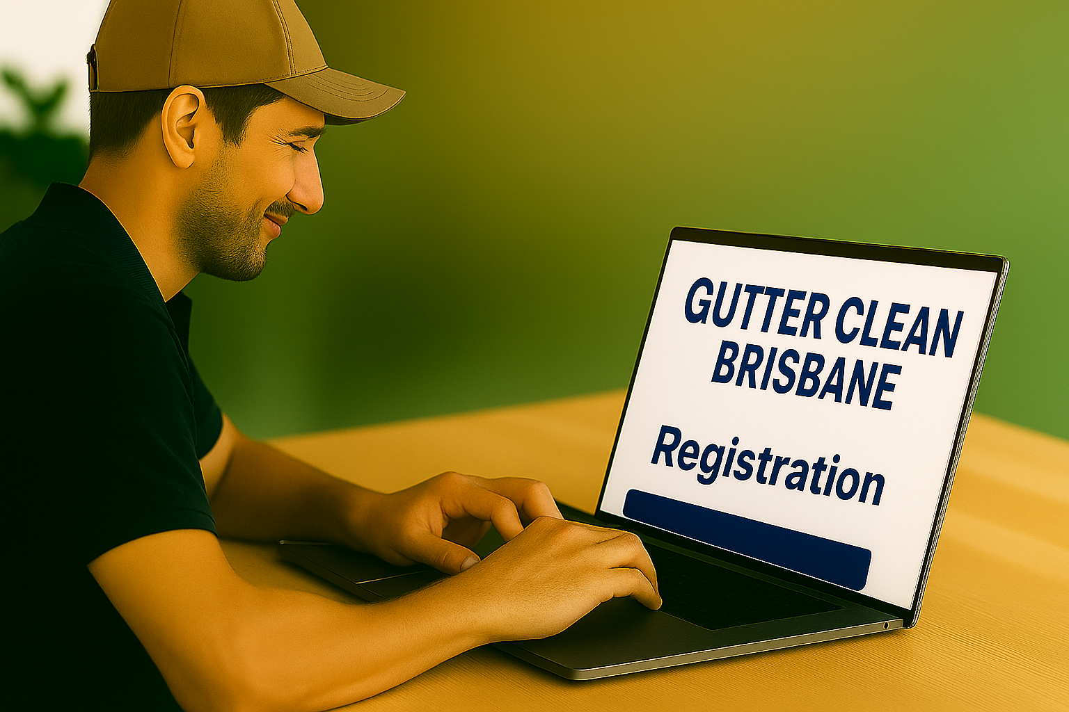 Join Gutter Clean Brisbane registration page